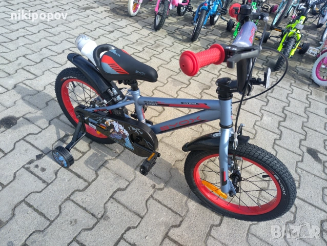 BYOX Велосипед 16" MONSTER сив, снимка 8 - Велосипеди - 53558730