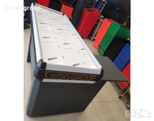 НОВО! Налични Касови модули / Каса за магазин 2,20м. х 0,90м RAL-7016 тъмно си, снимка 6 - Оборудване за магазин - 52988559