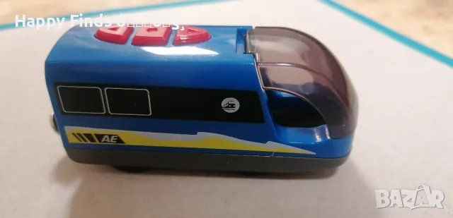 Локомотив - играчка, движи се с 2 бр. батерии 1.5 V AAA , снимка 1