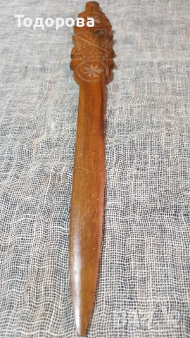 Ножче за писма от екзотична дървесина