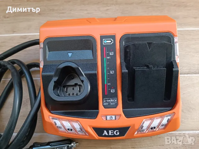 AEG BLK1218 комбинирано зарядно за зареждане от мрежа/автомобил, снимка 2 - Винтоверти - 48824595