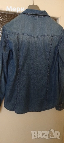 Дънкова риза, снимка 3 - Ризи - 53858513