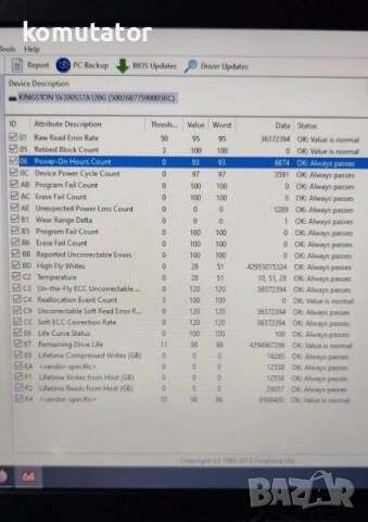 лаптоп Asus R556L,i3-4030/4GB/128GB SSD,батерия над 1 час, снимка 6 - Лаптопи за дома - 52019259