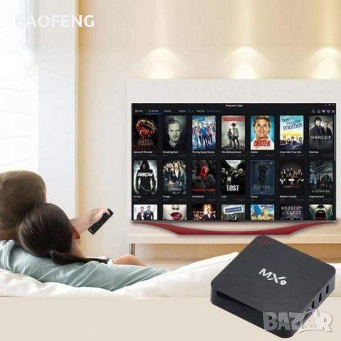 Компютри Нови 4K Android TV Box 8GB 128GB MXQ PRO Android TV 11 / 9 , wifi play store, netflix 5G, снимка 10 - За дома - 39361219