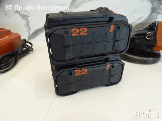 Hilti AG 6D - 22 / Nuron - Акумулаторен шлайф, снимка 9 - Други инструменти - 52339065