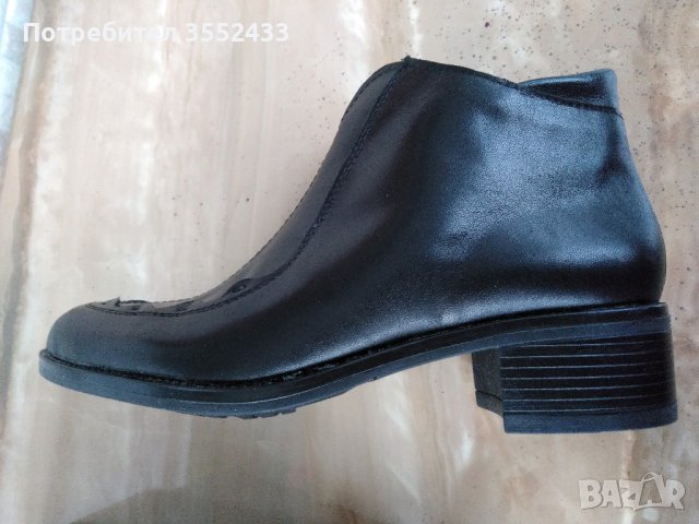 Бълг. нови обувки от естествена кожа, снимка 3 - Дамски боти - 38810272