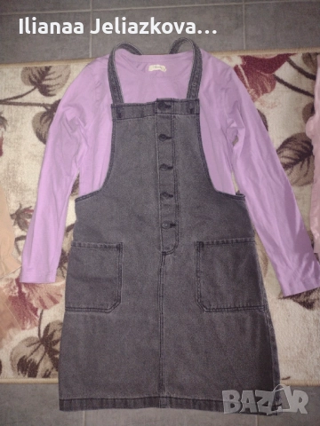 Лот размер 134 обща цена 15 лв , снимка 4 - Детски рокли и поли - 52199308