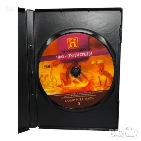 Тайни и загадки 5 НЛО първи срещи DVD , снимка 4 - DVD филми - 43461152