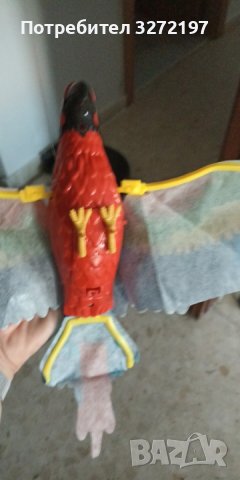 Летяща/висяща играчка Електрически папагал , снимка 6 - За котки - 40952122