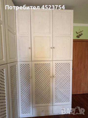 Ъглов гардероб от чам, снимка 3 - Гардероби - 53873960