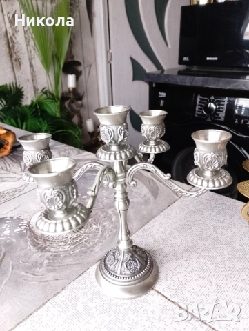 Свещници, снимка 5 - Декорация за дома - 50665882