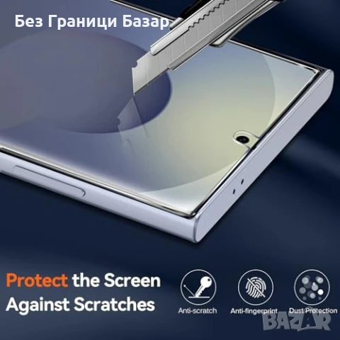 Нов Прозрачен кейс Samsung S25 Ultra 5G + 2 стъкла против удари Защита Самсунг, снимка 3 - Калъфи, кейсове - 51207995