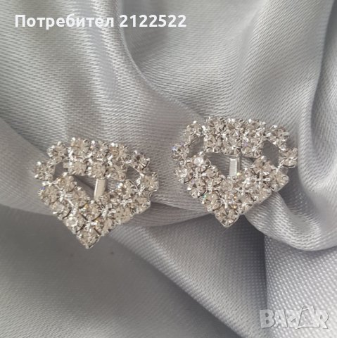 Обеци на клипс, снимка 5 - Обеци - 40874930