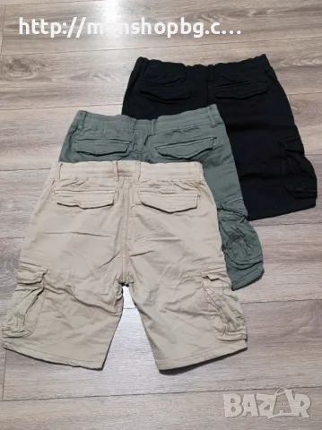 Мъжки карго бермуди код 01 - 1, снимка 3 - Къси панталони - 49577389
