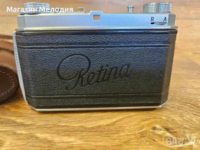 Фотоапарат Kodak Retina Ia (Type 015) + оригинален калъф – Немска прецизност от 1950-те, снимка 11 - Фотоапарати - 55928165