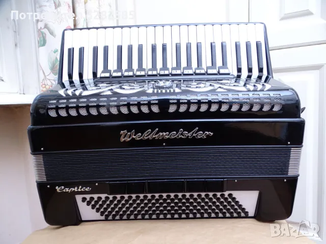 Акордеон Велтмайстер Каприче 120 баса НОВ, снимка 7 - Акордеони - 49074505