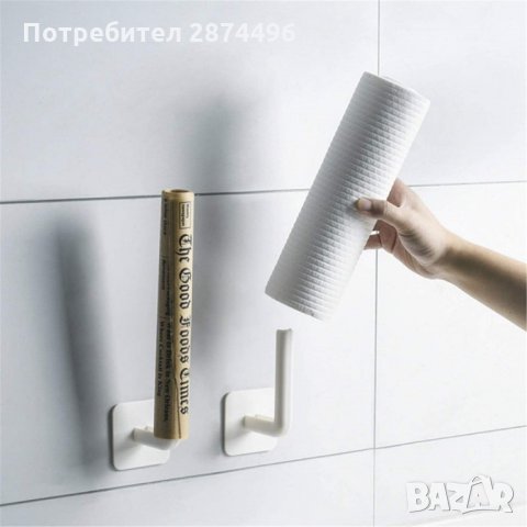 3224 Многофункционална пластмасова поставка за домакинска ролка или фолио, снимка 6 - Други стоки за дома - 35726319