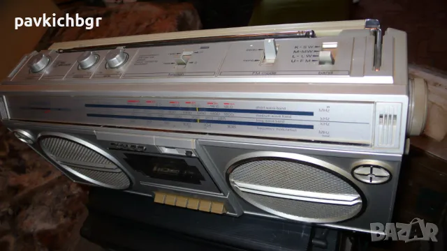 Продавам касетофон Шарп, снимка 3 - Аудиосистеми - 48752672