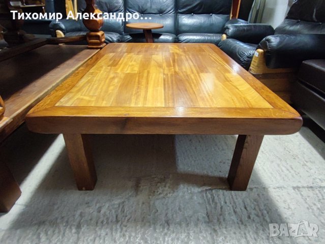 Холна маса от дъбов масив , снимка 5 - Маси - 42619510