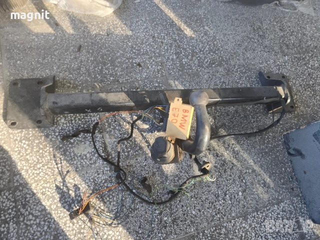 Теглич БМВ BMW X5 E70 със модул, снимка 2 - Части - 52523765