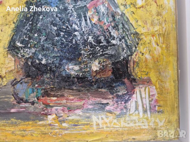 Картина на художника Николай Янакиев, снимка 3 - Картини - 41764839
