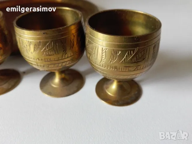 Месингов сервиз и други съдове., снимка 5 - Сервизи - 49137260