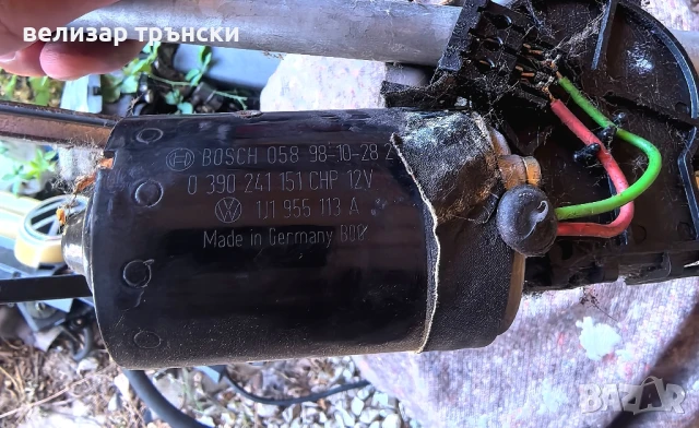 механизъм чистачки с моторче за голф4, снимка 7 - Части - 50638929