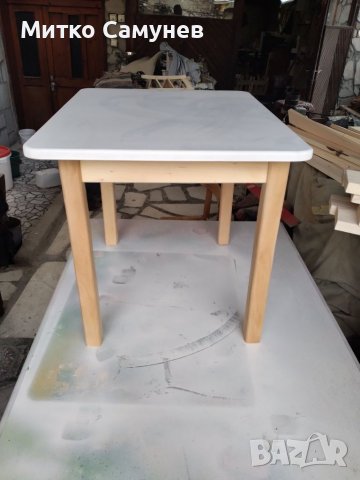 Дървена масичка Производител., снимка 1