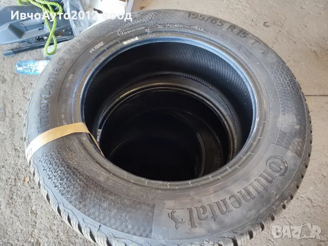 зимни гуми 195/65/15 continental , снимка 2 - Гуми и джанти - 50129589