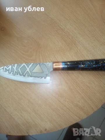 продавам мини нож за мезета, снимка 4 - Ножове - 41546213