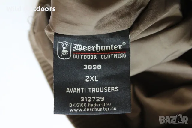 DEERHUNTER Avanti trousers - ловен панталон с мъхеста материя, размер XXL, снимка 4 - Екипировка - 56107544