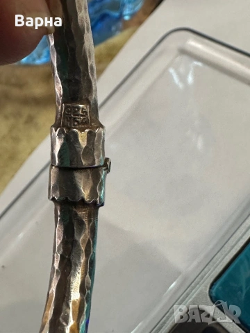 Сребърна гривна и пръстен, снимка 4 - Бижутерийни комплекти - 53622275