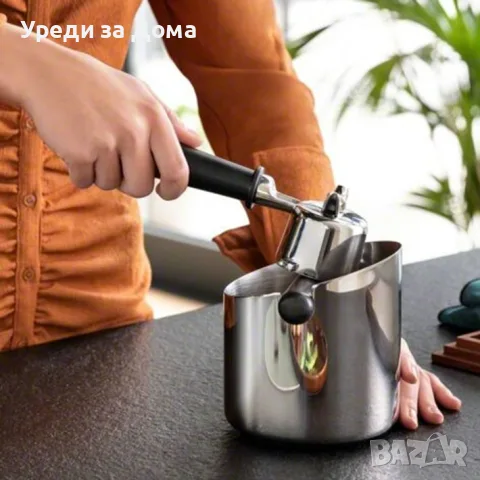 Контейнер за утайка от кафе De’Longhi DLSC084, 500 гр, Сребрист, снимка 3 - Кафемашини - 56148449