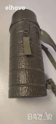 Немска кутия за противогаз 1950г, снимка 3 - Антикварни и старинни предмети - 52210085