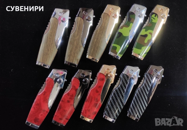 2 в 1- ветроустойчива запалка с нож, снимка 2 - Запалки - 52462905