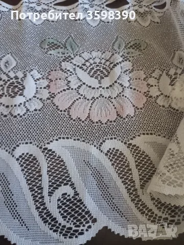 Перде с бродерия 150×30 см., 5€, снимка 2 - Пердета и завеси - 56115881