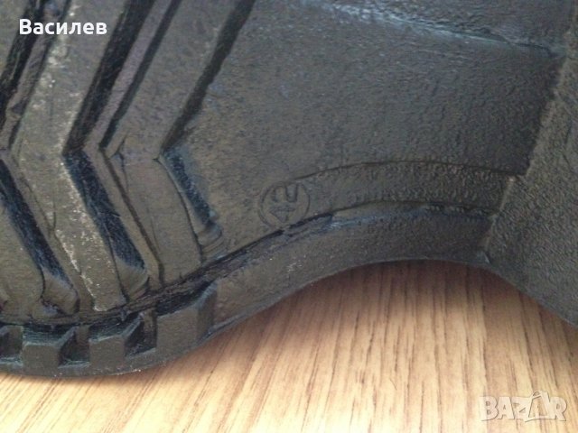 Български кубинки боти обувки стария модел естествена кожа 42 номер, снимка 5 - Мъжки боти - 19508128