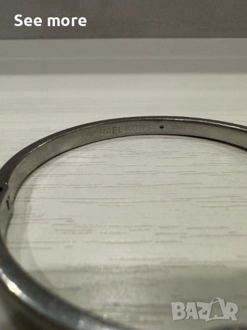 Michael Kors оригинална  гривна стомана, снимка 7 - Колиета, медальони, синджири - 53250084
