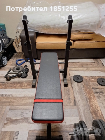 Сгъваема лежанка с регулиране на височината и ъгала, снимка 3 - Фитнес уреди - 52881094