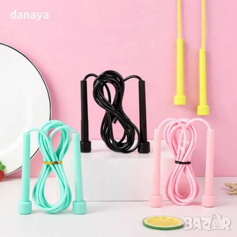 5870 Силиконово въже за скачане, 270 см, снимка 10 - Други спортове - 50006282