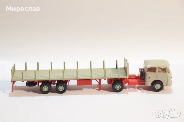 PERMOT PREFO SKODA H0 1/87 МОДЕЛ ИГРАЧКА КАМИОН КОЛИЧКА, снимка 6 - Колекции - 49742006