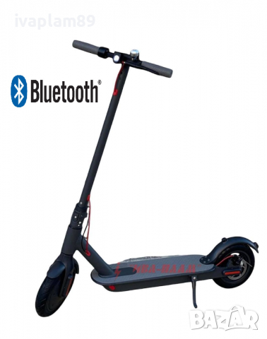 Електрическа тротинетка E-SCOOTER-550W+Цифров километраж+Три режима на управление+’Bluetooth “-2025г, снимка 1