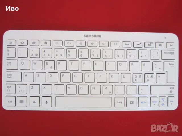Bluetooth Клавиатура Samsung BKB-10 - Бялa