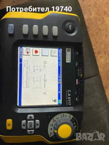 Професионален тестер chauvin arnoux ca 6117