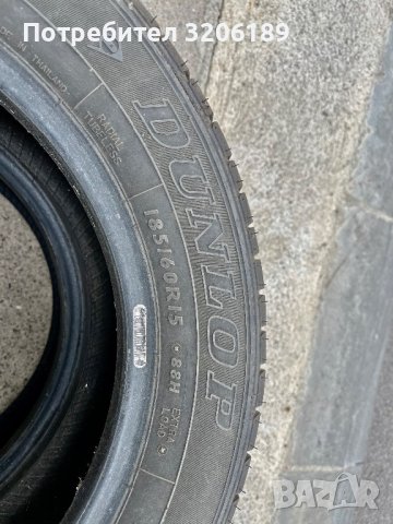 Гуми 185/60/15 Dunlop, снимка 6 - Гуми и джанти - 42275087