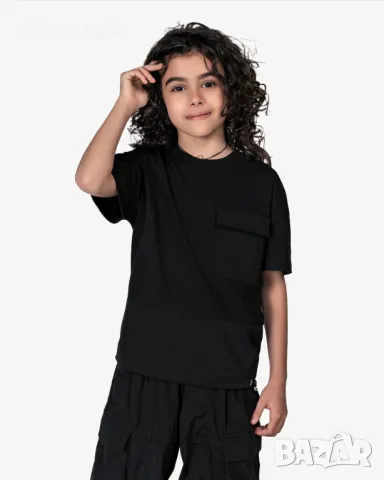 Тениска с печат и тениска с джоб  7-10г MADE BY SOCIETY, снимка 9 - Детски тениски и потници - 50343864
