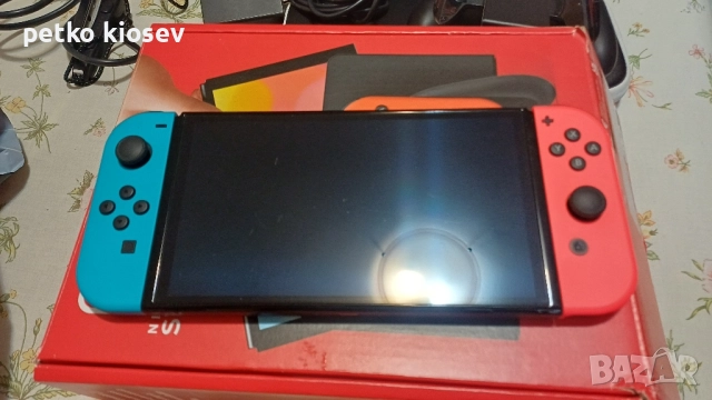 nintendo switch oled., снимка 2 - Nintendo конзоли - 52582706