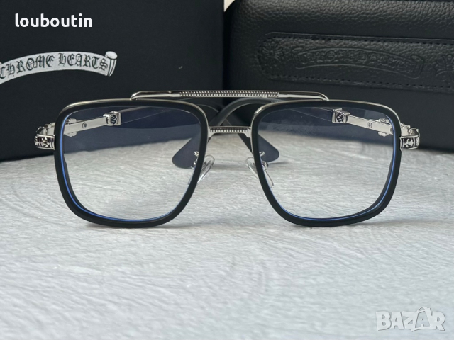 CHROME HEARTS прозрачни слънчеви,диоптрични рамки очила за компютър, снимка 7 - Слънчеви и диоптрични очила - 44685153