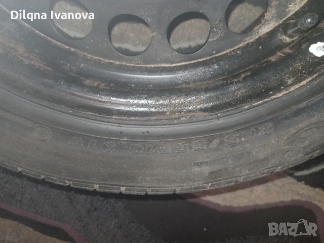 гума с джанта 205/55R16, снимка 5 - Гуми и джанти - 51270334