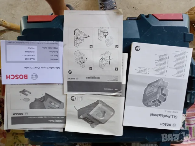 Лазерен нивелир GLL 3-80 CG, 0601063T00, BOSCH+Лазерен приемник BOSCH LR7, снимка 12 - Измервателни инструменти - 55884927